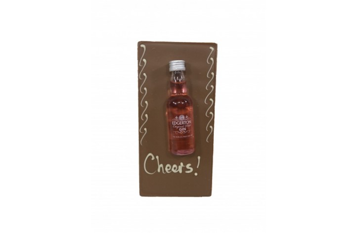 Large Chocolate bar with Alcohol - Pink Gin - OUT OF STOCK